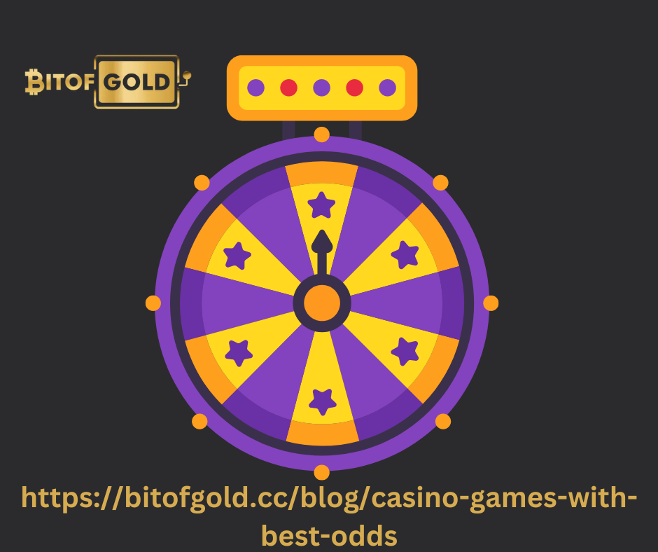 casino games with best odds